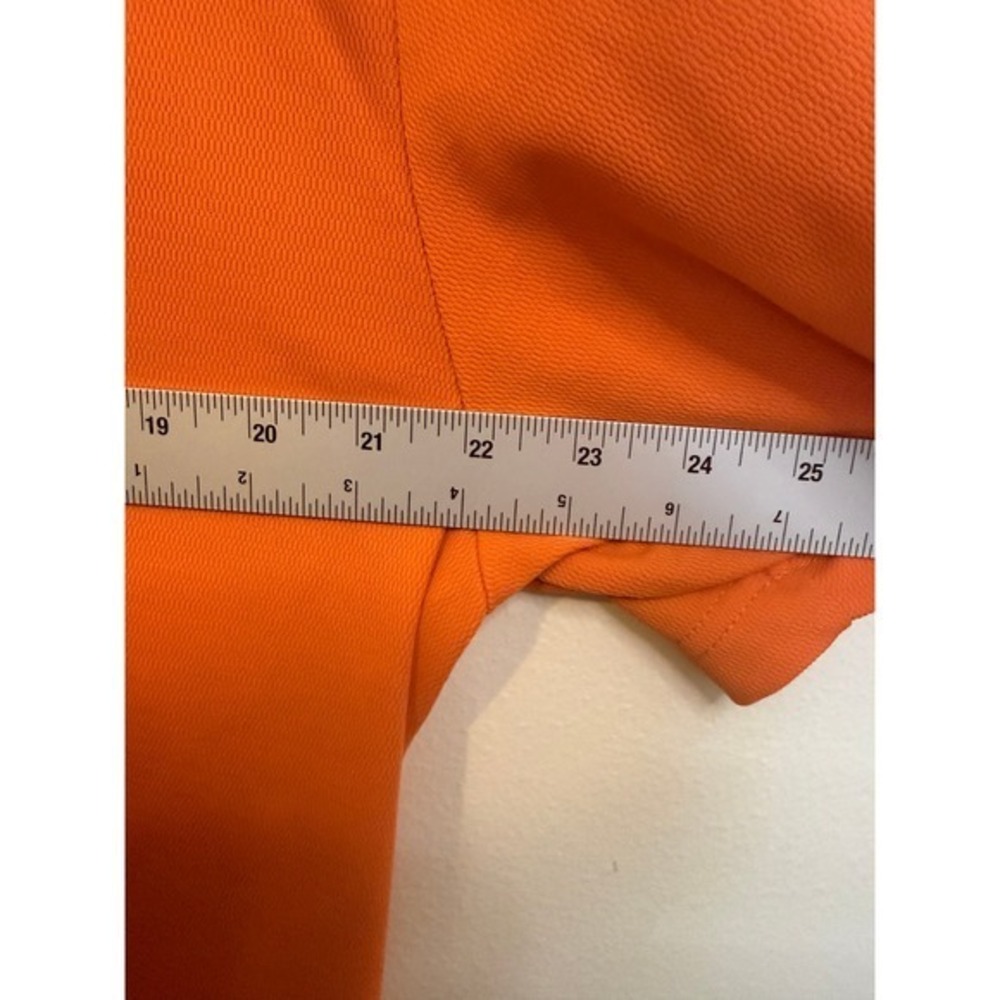 Links Edition Polo Shirt Mens XL Orange Short Sleeve Golf Performance Activewear - Picture 3 of 6